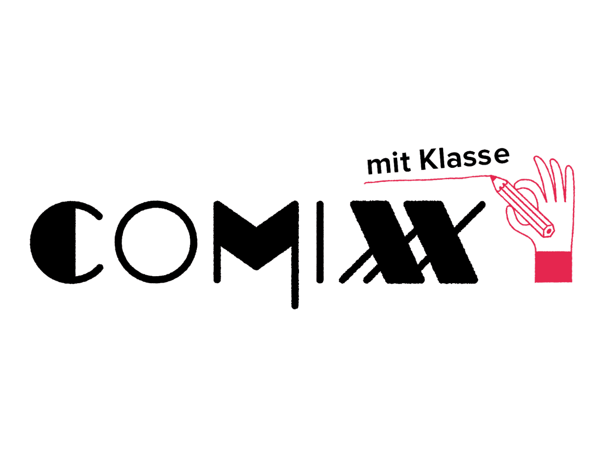 comixx mit klasse Wortbildmarke