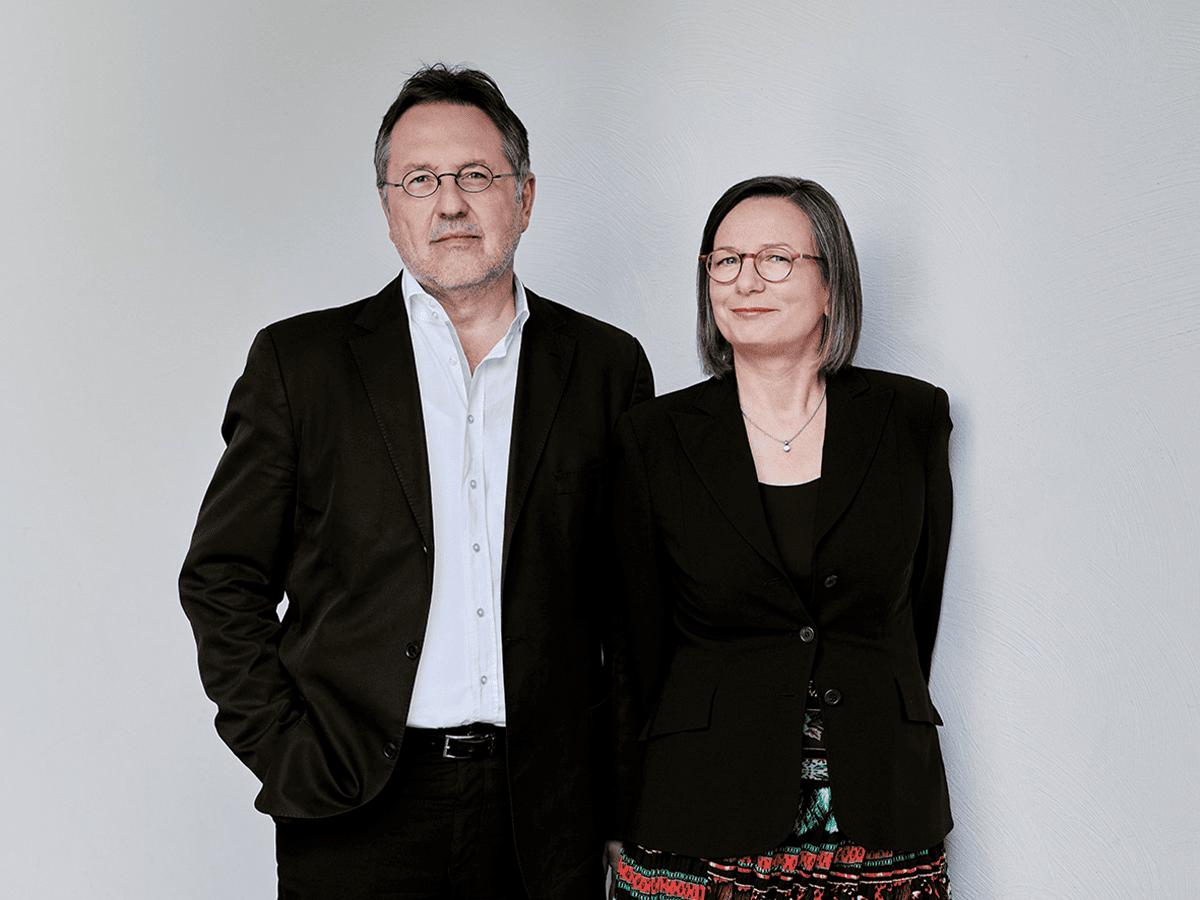 Rainer Moritz und Annemarie Stoltenberg© Gunter Glücklich