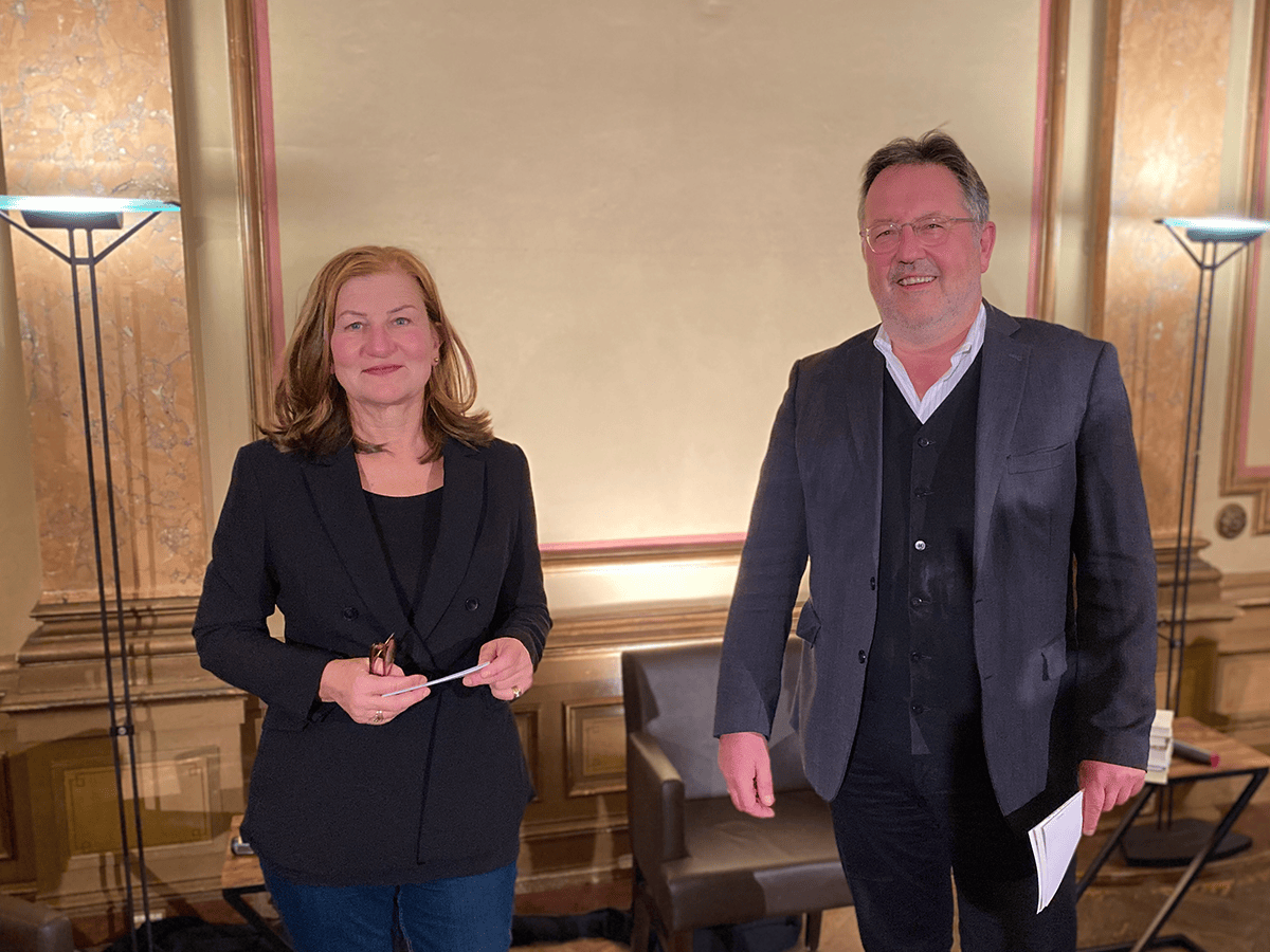 Ursula März und Rainer Moritz© Literaturhaus