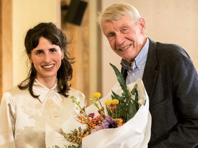 mara cassens preis 2024 daniel mueller web aspect ratio 4 3Nora Schramm und Holger Cassens, Preisverleihung 2025 © Daniel Müller