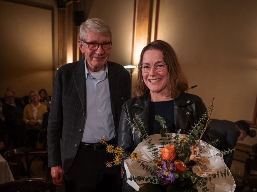 Holger Cassens und Annika Büsing stehen nebeneinander.© Daniel Müller