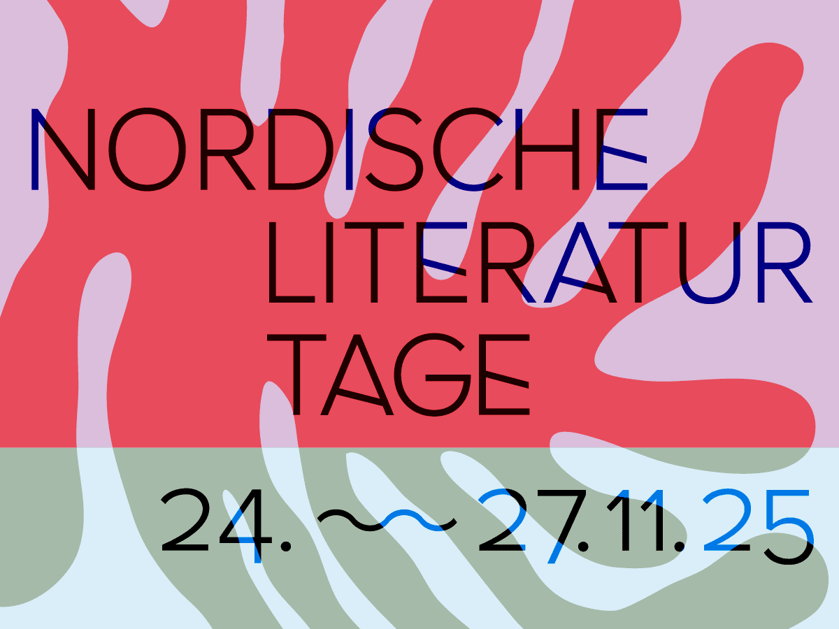 Grafik Nordische Literaturtage 2025© Kathleen Bernsdorf