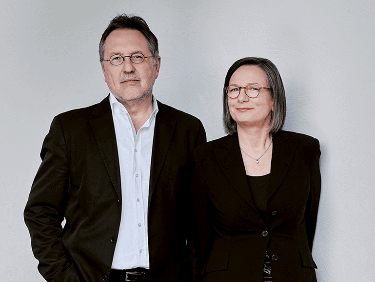 Annemarie Stoltenberg und Rainer Moritz © Gunter GlücklichAnnemarie Stoltenberg und Rainer Moritz © Gunter Glücklich